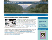 Tablet Screenshot of klamath-river.com